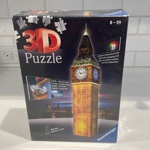 Ravensburger 3D Puzzle—BIG BEN—London—New in Box—GREAT!!
